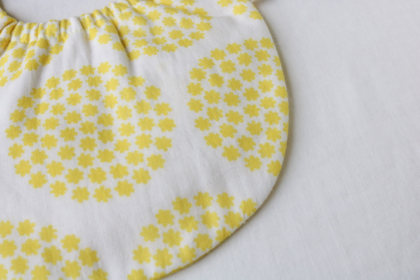 Reversible cotton bib