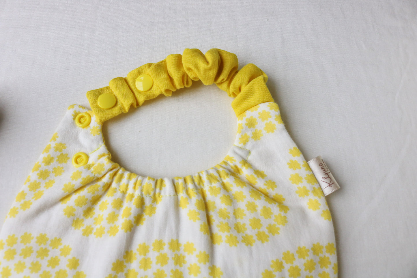 Reversible cotton bib