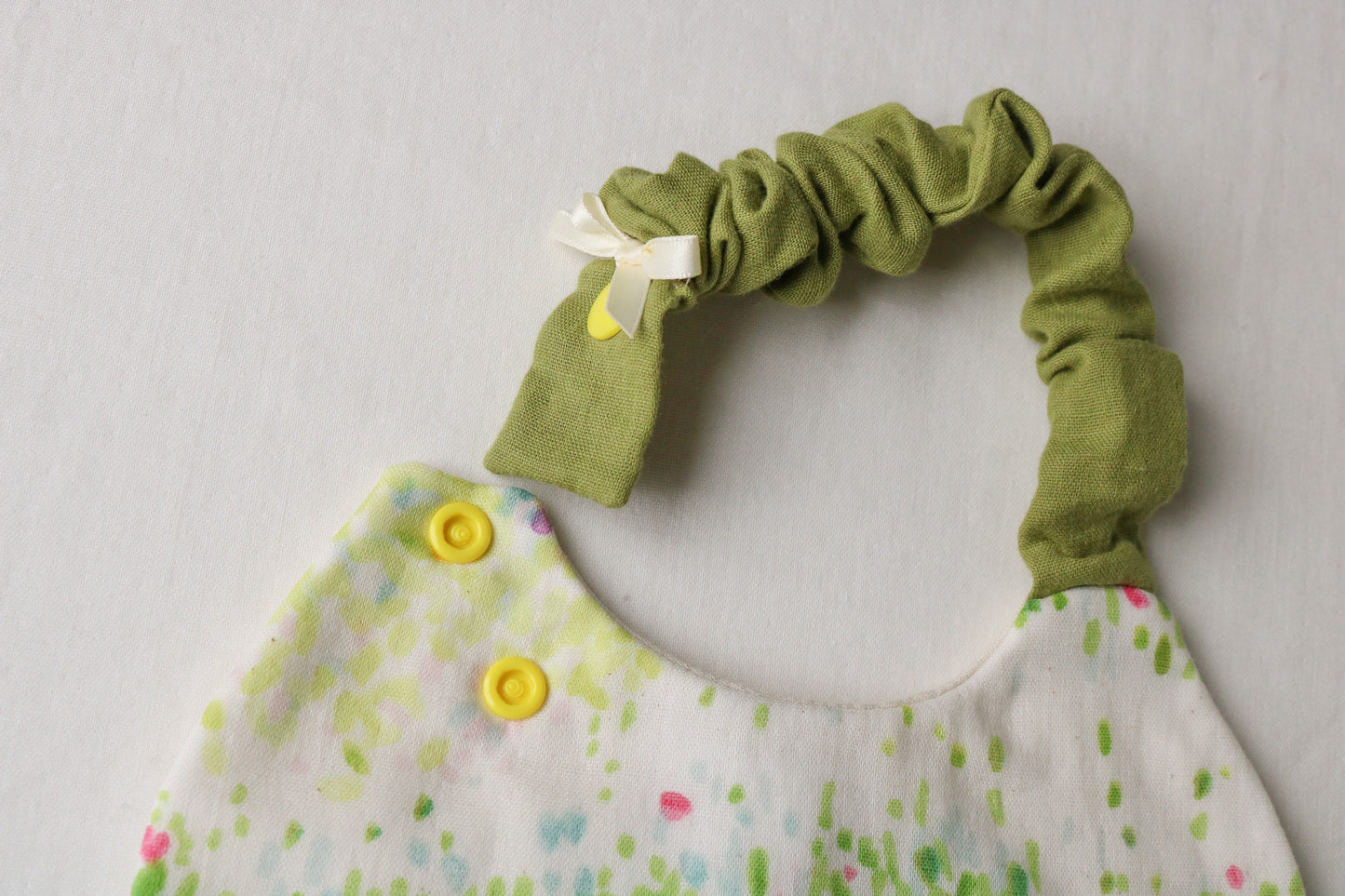 Japanese double gauze cotton bib