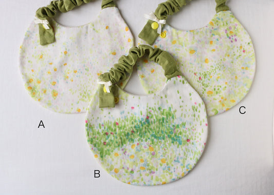 Japanese double gauze cotton bib