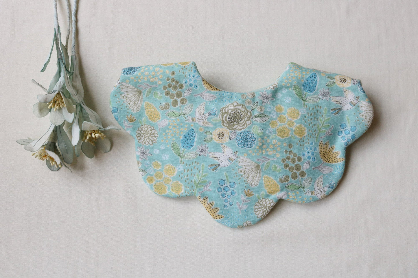 Birds In Blue Forrest Bib