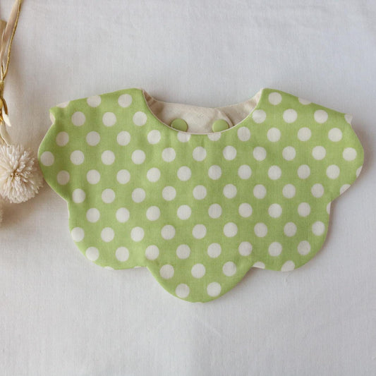 Green apple bib